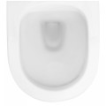 Rea Carlo mini WC wisząca bezkołnierzowa z deską wolnoopadającą