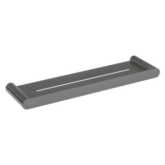 Deante Round półka scienna titanium