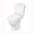 Cersanit Esseniaols Eko II Simpleon kompakt WC z deską duroplastową i wolnopadającą biały