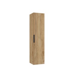 Defra Inga C32 słupek łazienkowy z drzwiami dąb złoty 32cm