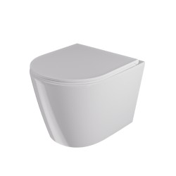 UPTREND Amaro Vortex miska wisząca bezkołnierzowa spłukiwanie wirowe + deska wolnoopadająca