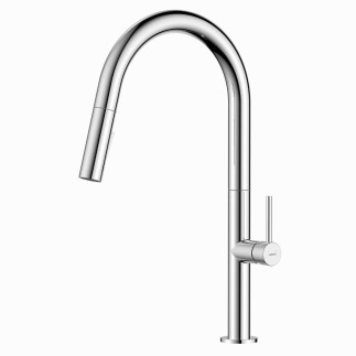 Ferro Liquid bateria zlewozmywakowa stojąca chrom