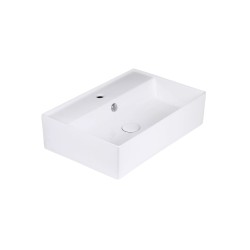 UPTRENDY TORINO umywalka nablatowa 59,5x40x15,5 biała
