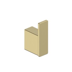 Kfa wieszak łazienkowy punktowy light gold