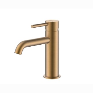 Valvex Cannoli bateria umywalkowa stojąca satin copper