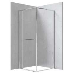 Deante Square kabina prysznicowa kwadratowa chrom 90x90cm