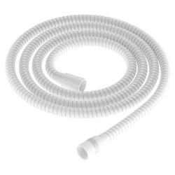 Deante wąż prysznicowy stalowy 150cm bianco