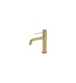 Lavita Orion bateria umywalkowa niska brushed gold