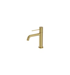 Lavita Orion bateria umywalkowa niska brushed gold