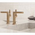 Valvex Alibi bateria umywalkowa stojąca brushed gold.