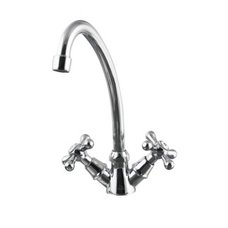 Invena Roma bateria umywalkowa chrom