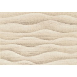 Domino Pinia beż struktura płytka ścienna 25x36.