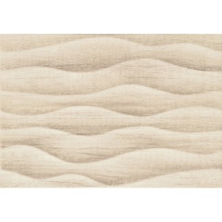 Domino Pinia beż struktura płytka ścienna 25x36