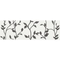 Opoczno Winter Vine white floral inserto płytka ścienna 29x89.
