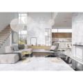 Ceramstic Mavros bianco poler płytka gresowa 60x60 - aranżacja.