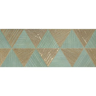 Tubądzin Goldgreen mono dekore ścienny  74,8 X 29,8