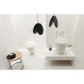 Tubądzin Unit Plus white płytka ścienna 32,8x89,8 - aranżacja.
