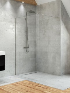 New Trendy Velio ścianka prysznicowa walk-in 90cm