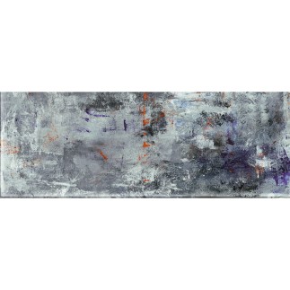 Tubądzin Grunge blue A dekor ścienny szklany 89,8 x 32,8