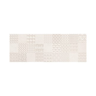 Tubądzin Integrally light grey dekor ścienny 32,8 x 89,8