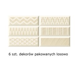 Domino Brika bar patchwork inserto płytka ścienna 7,8 x 23,7.