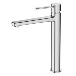 Invena Glamour bateria umywalkowa wysoka stojąca chrom