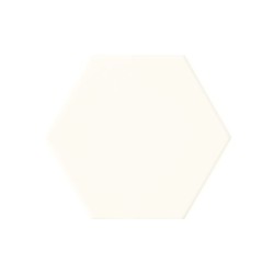 Domino Burano white hex płytka ścienna 11 x 12,5.