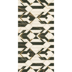 Paradyż Fancy white dekor połysk płytka ścienna 30 x 60 cm.