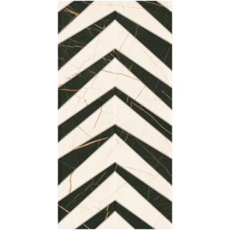 Paradyż Fancy white struktura połysk płytka ścienna 30 x 60 cm
