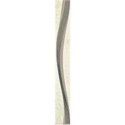 Paradyż Sari beige listwa ścienna 4,8 x 40 cm.