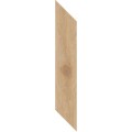Paradyż Heartwood honey chevron lewy płytka gresowa 9,8 x 59,8 cm.