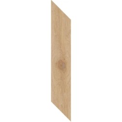 Paradyż Heartwood honey chevron lewy płytka gresowa 9,8 x 59,8 cm.
