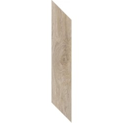 Paradyż Heartwood cardamon chevron lewy płytka gresowa 9,8 x 59,8 cm.