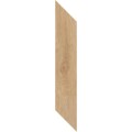 Paradyż Heartwood honey chevron lewy płytka gresowa 9,8 x 59,8 cm.
