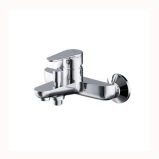 Cersanit Libra bateria wannowo-natryskowa ścienna 1 uchwytowa chromowana