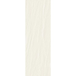 Paradyż Nightwish bianco struktura A płytka ścienna 25 x 75 cm.