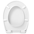 Hydrofox Teya deska wc duroplast wolnoopadająca universalna.