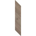 Paradyż Wildland naturale dekor chevron lewy płytka gresowa 14,8 x 88,8 cm.