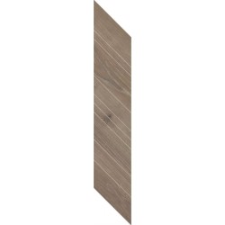 Paradyż Wildland naturale dekor chevron lewy płytka gresowa 14,8 x 88,8 cm.