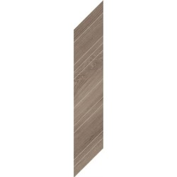 Paradyż Wildland naturale dekor chevron prawy płytka gresowa 14,8 x 88,8 cm.