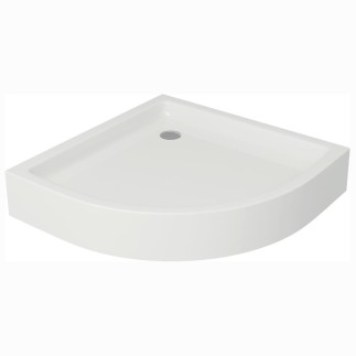 Cersanit Tako brodzik półokrągły zintegrowany 80 x 80 x 16 cm