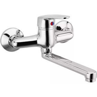 Ferro Smile bateria umywalkowa ścienna chrom