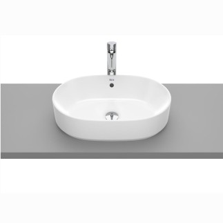 Roca Gap Round umywalka nablatowa owalna 55 cm