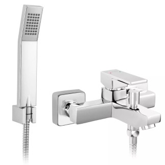 Ferro Zicco bateria wannowa ścienna chrom