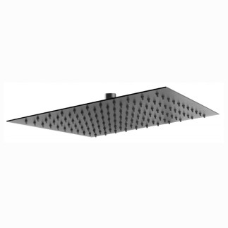 Ferro Slim głowica prysznicowa kwadratowa 30 x 30 cm czarna