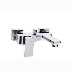 Valvex Loft bateria wannowa ścienna chrom.