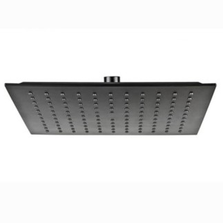 Valvex Carre Black głowice prysznicowa kwadratowa 25 x 25 cm