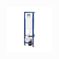 Cersanit Parva zestaw podtynkowy Tech Line Base + miska WC + deska + przycisk - stelaż (K97-491)