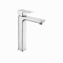 Invena Nyks bateria umywalkowa wysoka chrom.