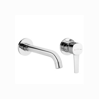 Invena Glamur bateria umywalkowa podtynkowa chrom